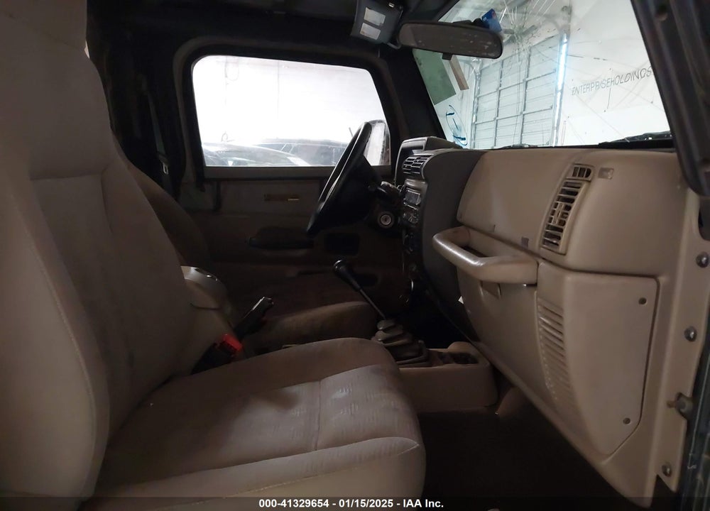 2003 JEEP WRANGLER X VIN: 1J4FA39S43P339234