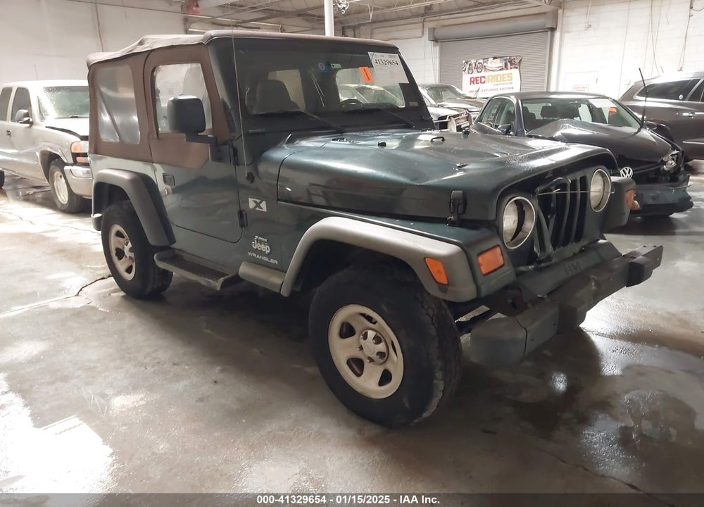 2003 JEEP WRANGLER X VIN: 1J4FA39S43P339234
