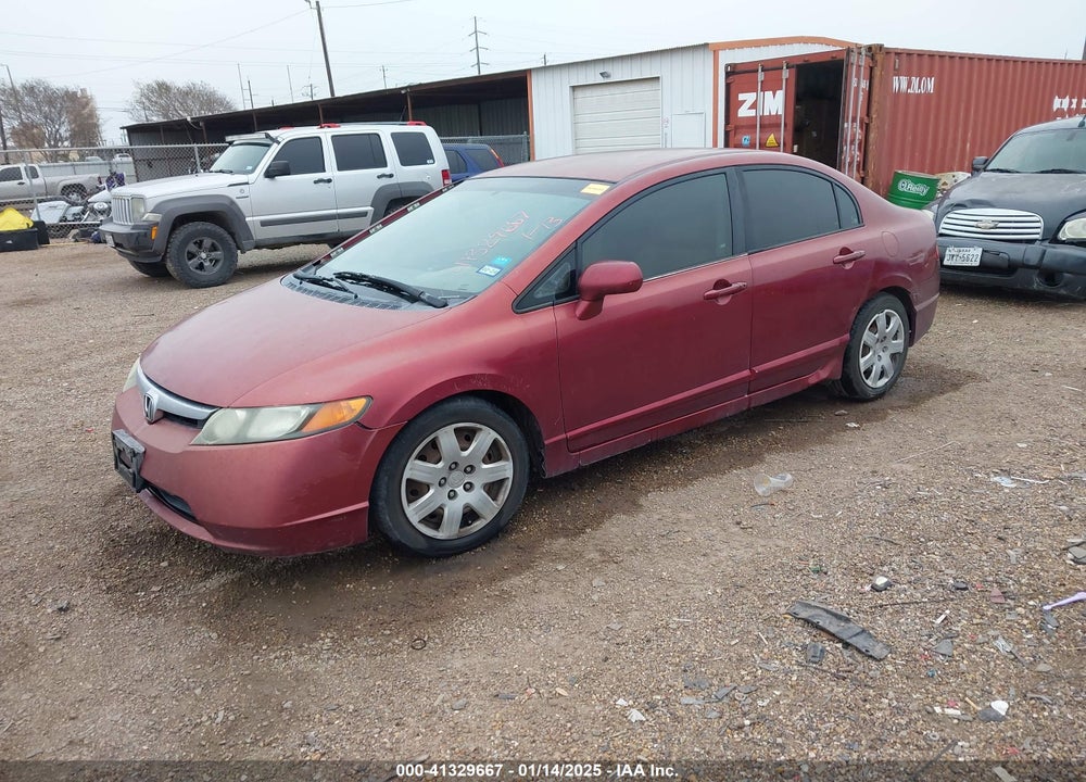 2007 HONDA CIVIC VIN: 1HGFA16517L015410