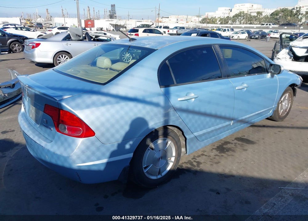 2006 HONDA CIVIC HYBRID VIN: JHMFA36236S023818