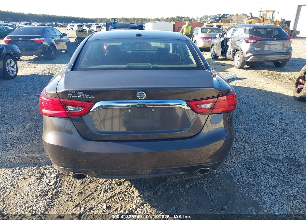 2016 NISSAN MAXIMA VIN: 1N4AA6AP1GC448472