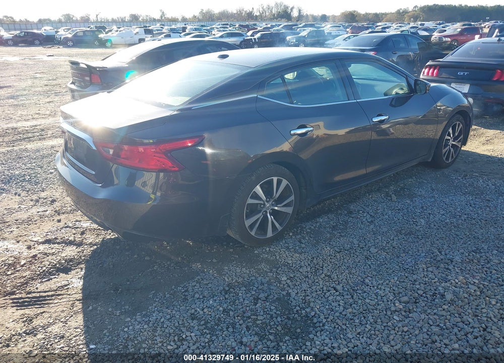 2016 NISSAN MAXIMA VIN: 1N4AA6AP1GC448472