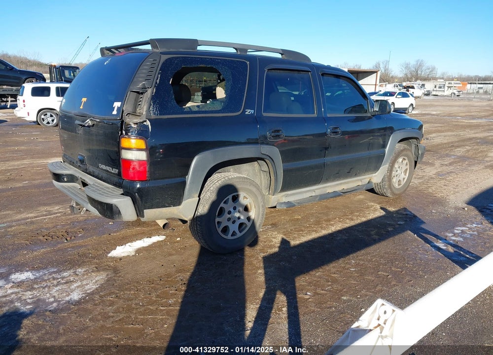 2004 CHEVROLET TAHOE Z71 VIN: 1GNEK13T14R180481