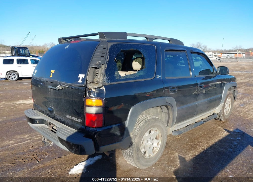 2004 CHEVROLET TAHOE Z71 VIN: 1GNEK13T14R180481