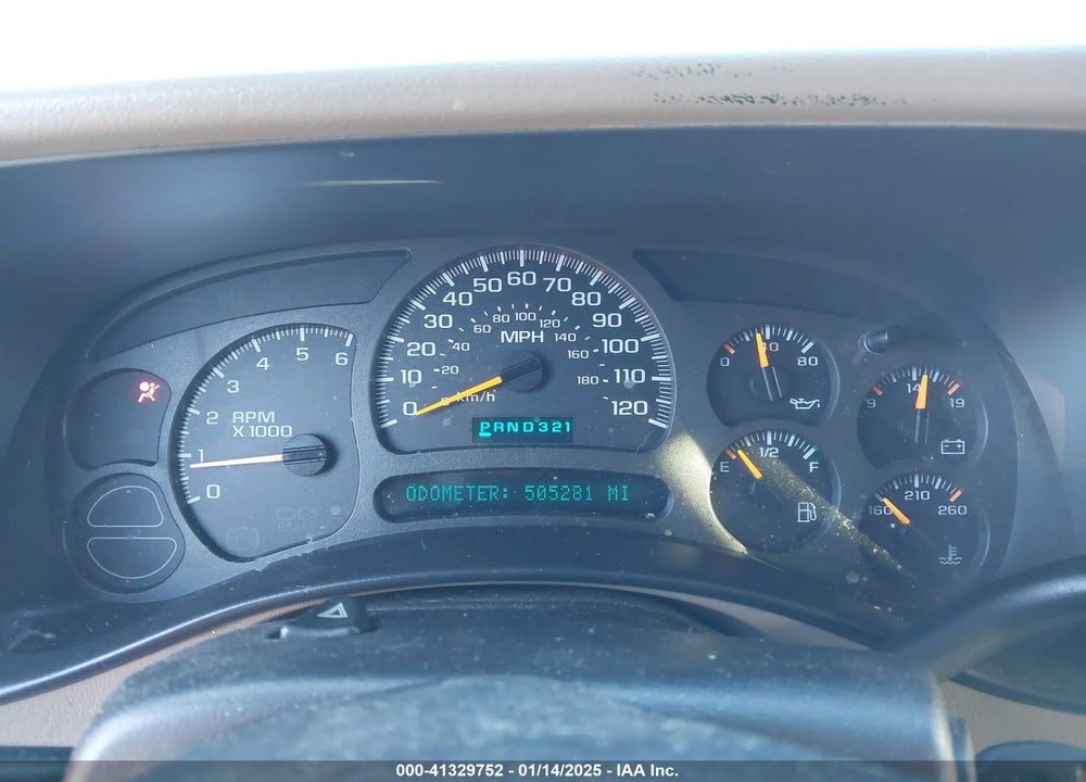 2004 CHEVROLET TAHOE Z71 VIN: 1GNEK13T14R180481