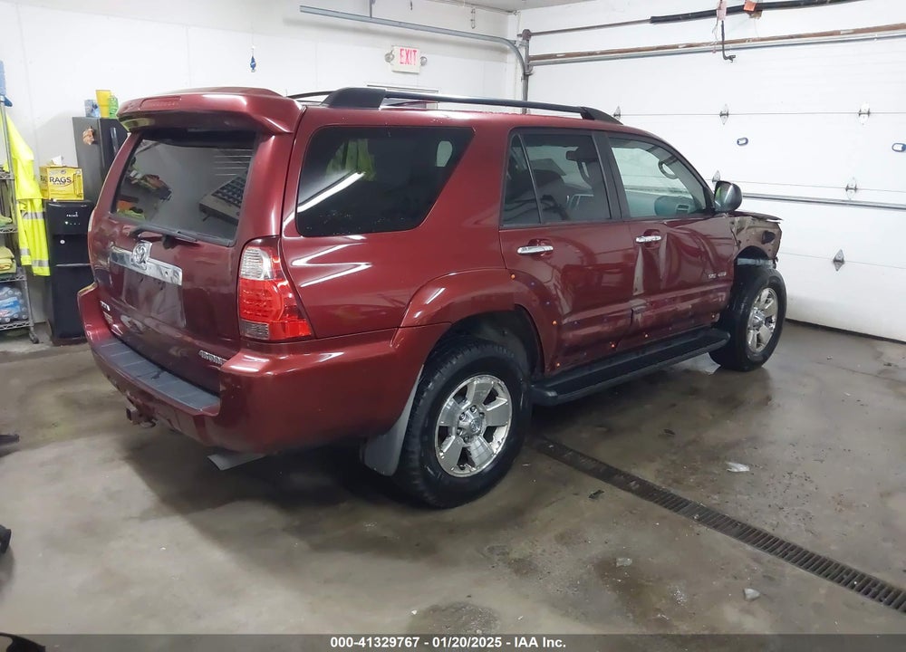 2007 TOYOTA 4RUNNER SR5 V6 VIN: JTEBU14RX78106376