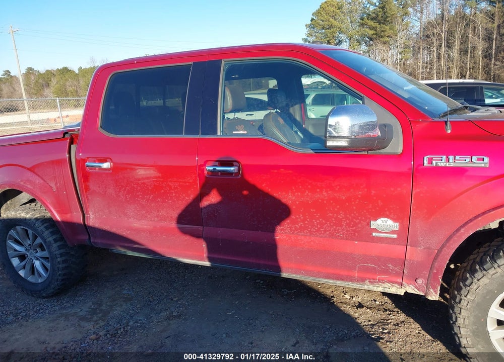 2016 FORD F-150 VIN: 1FTEW1EG5GFB63279