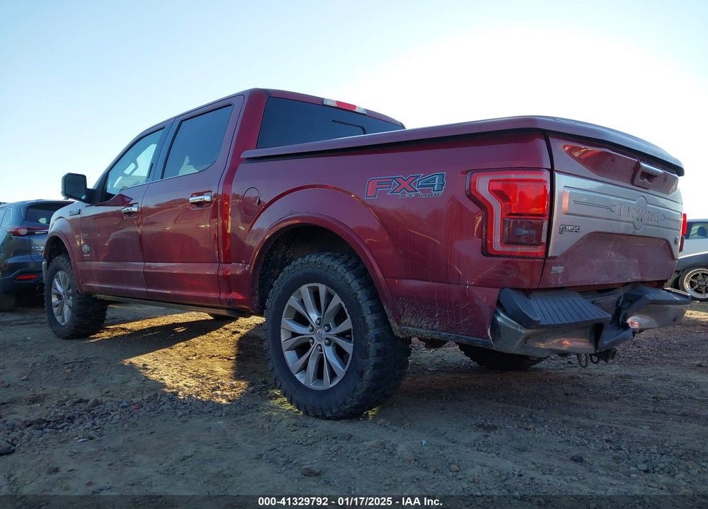 2016 FORD F-150 VIN: 1FTEW1EG5GFB63279