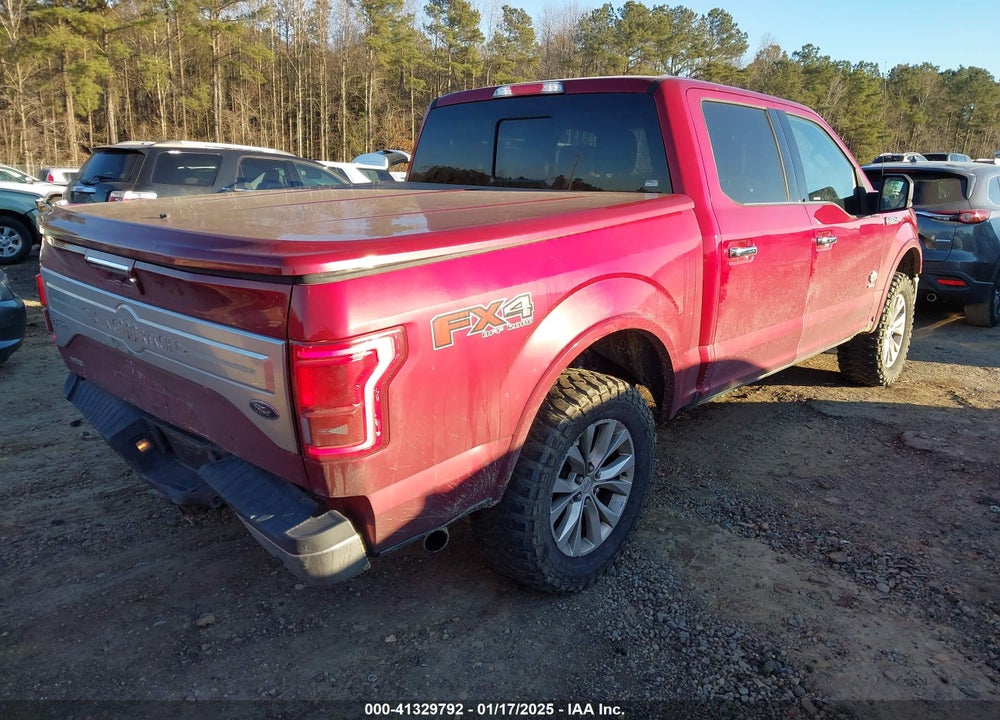 2016 FORD F-150 VIN: 1FTEW1EG5GFB63279