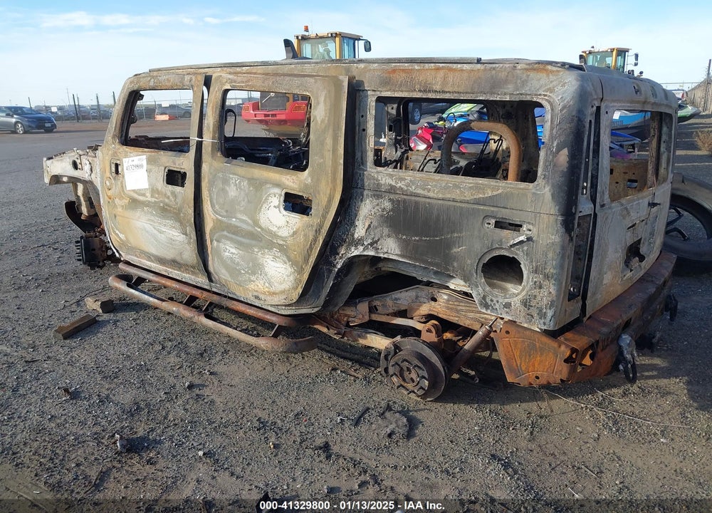 2003 HUMMER H2 VIN: 5GRGN23U73H146474