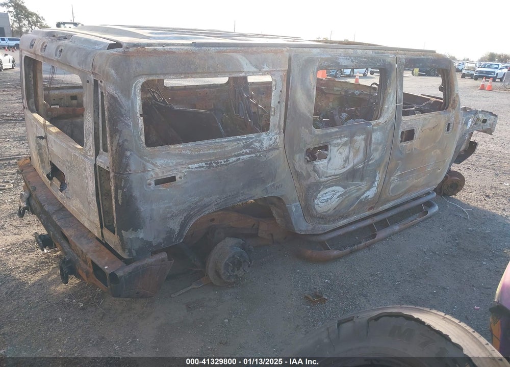 2003 HUMMER H2 VIN: 5GRGN23U73H146474
