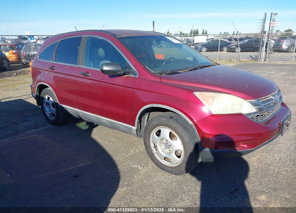 2010 HONDA CR-V LX VIN: 5J6RE3H31AL000754