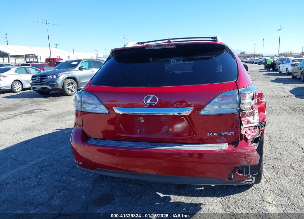 2012 LEXUS RX 350 VIN: 2T2ZK1BA1CC068679