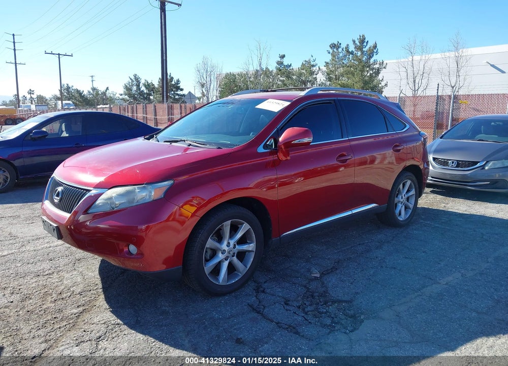 2012 LEXUS RX 350 VIN: 2T2ZK1BA1CC068679