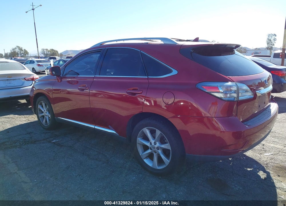 2012 LEXUS RX 350 VIN: 2T2ZK1BA1CC068679