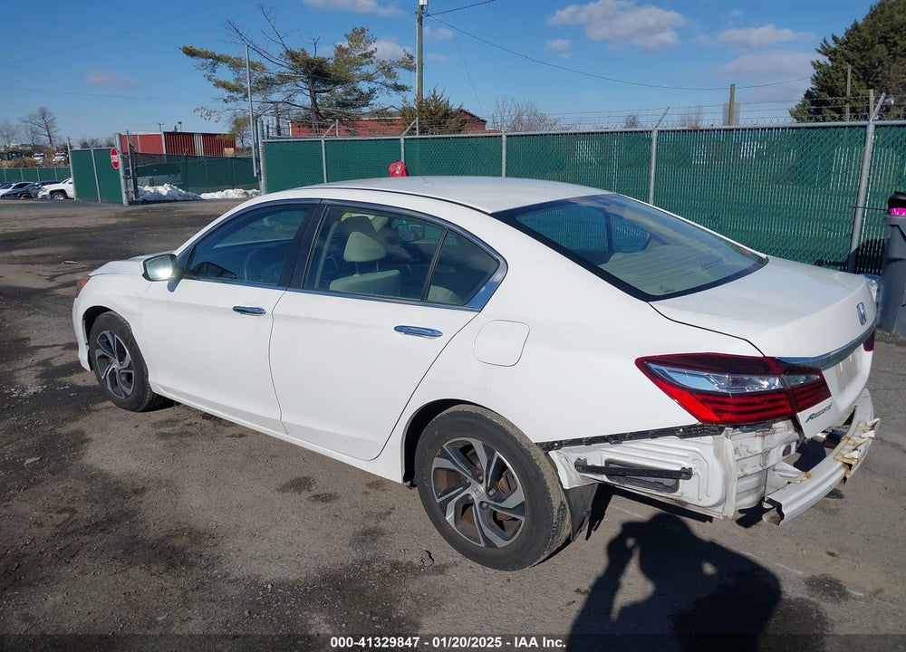 2017 HONDA ACCORD LX VIN: 1HGCR2F35HA236036