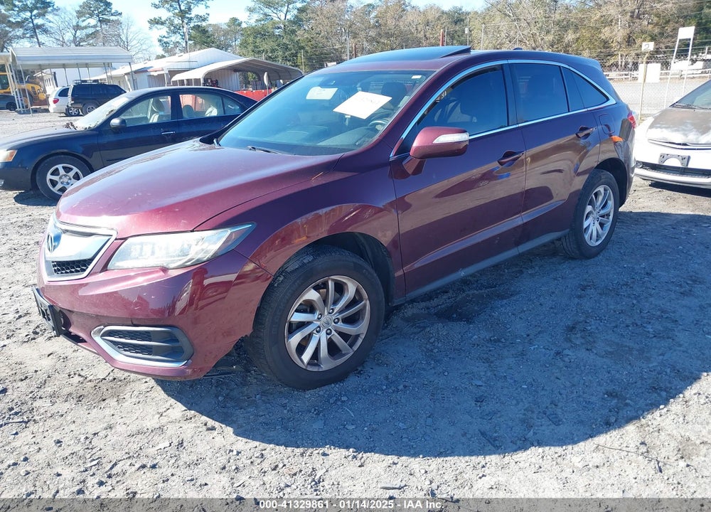 2016 ACURA RDX VIN: 5J8TB4H55GL018535