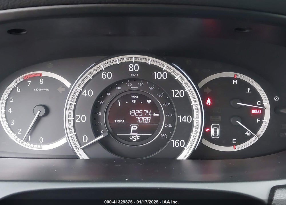 2013 HONDA ACCORD VIN: 1HGCR2F37DA015404