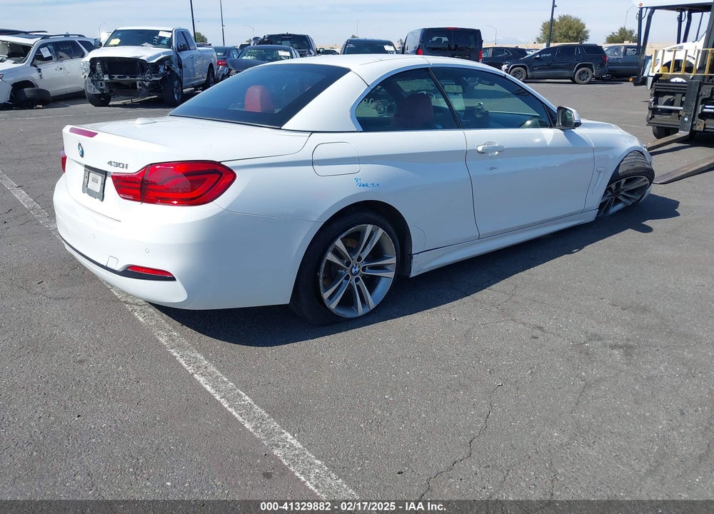 2019 BMW 430I VIN: WBA4Z1C58KEE48884