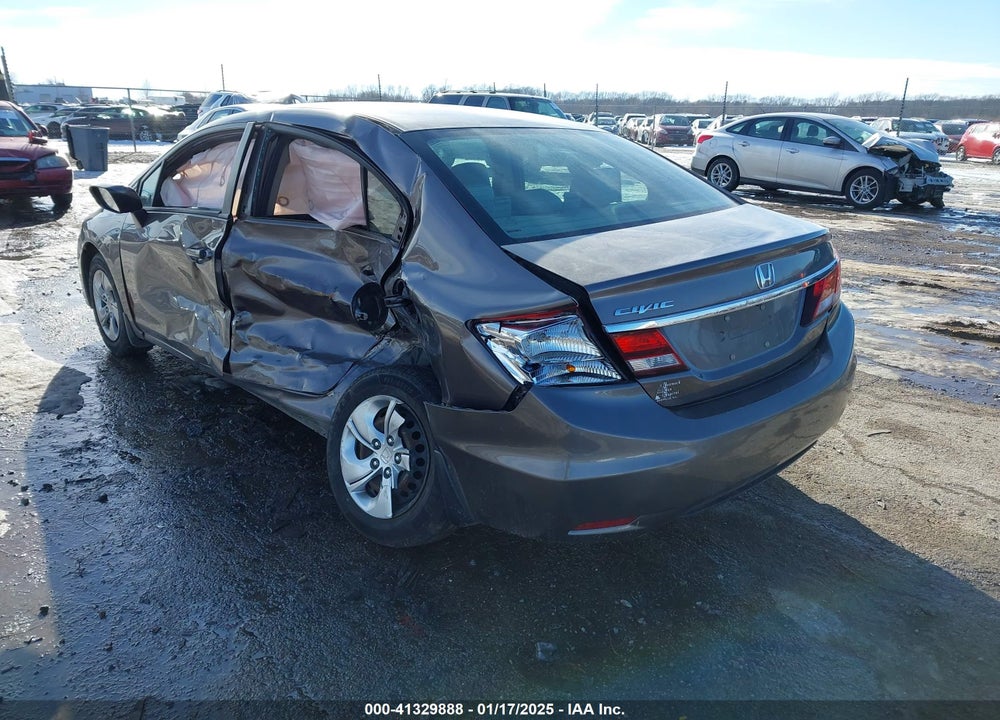 2014 HONDA CIVIC VIN: 19XFB2F54EE025467