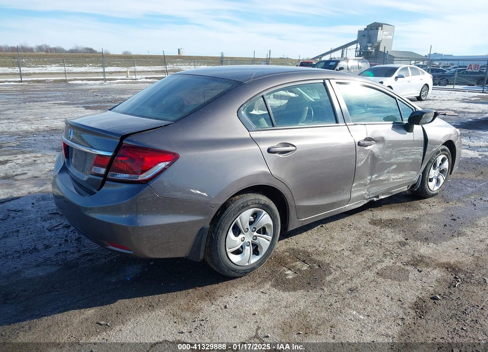 2014 HONDA CIVIC VIN: 19XFB2F54EE025467