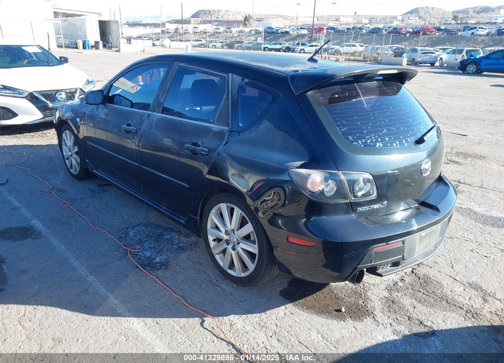 2009 MAZDA MAZDASPEED3 VIN: JM1BK34L491196489