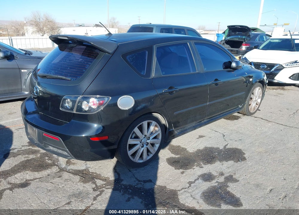 2009 MAZDA MAZDASPEED3 VIN: JM1BK34L491196489