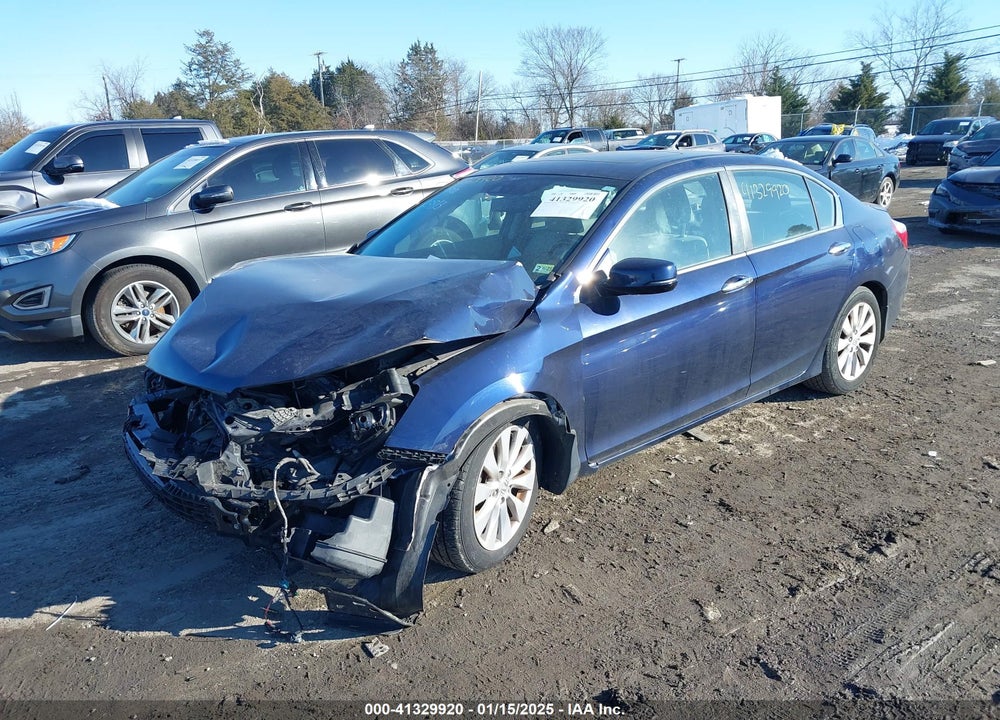 2014 HONDA ACCORD VIN: 1HGCR2F87EA063255