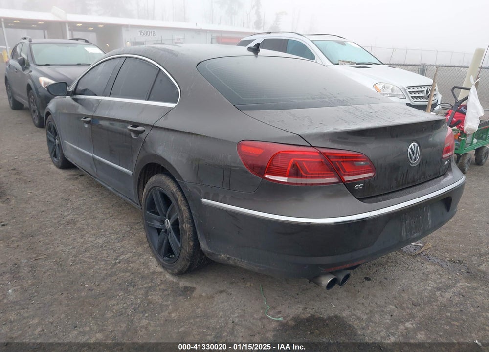 2014 VOLKSWAGEN CC 2.0T SPORT VIN: WVWBP7AN4EE510384