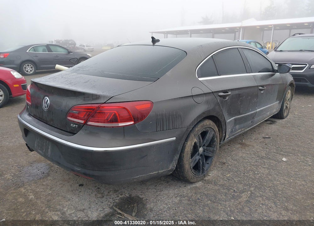 2014 VOLKSWAGEN CC 2.0T SPORT VIN: WVWBP7AN4EE510384