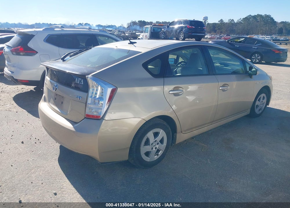 2011 TOYOTA PRIUS VIN: JTDKN3DU5B1445775