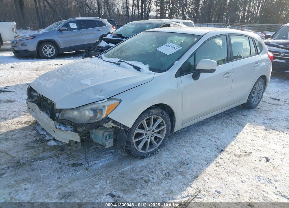 2012 SUBARU IMPREZA 2.0I PREMIUM VIN: JF1GPAC6XCH216529