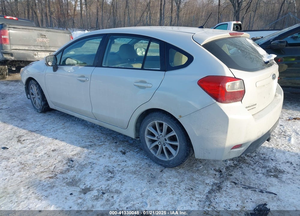 2012 SUBARU IMPREZA 2.0I PREMIUM VIN: JF1GPAC6XCH216529