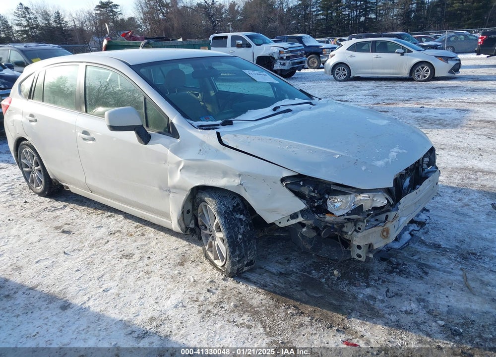 2012 SUBARU IMPREZA 2.0I PREMIUM VIN: JF1GPAC6XCH216529