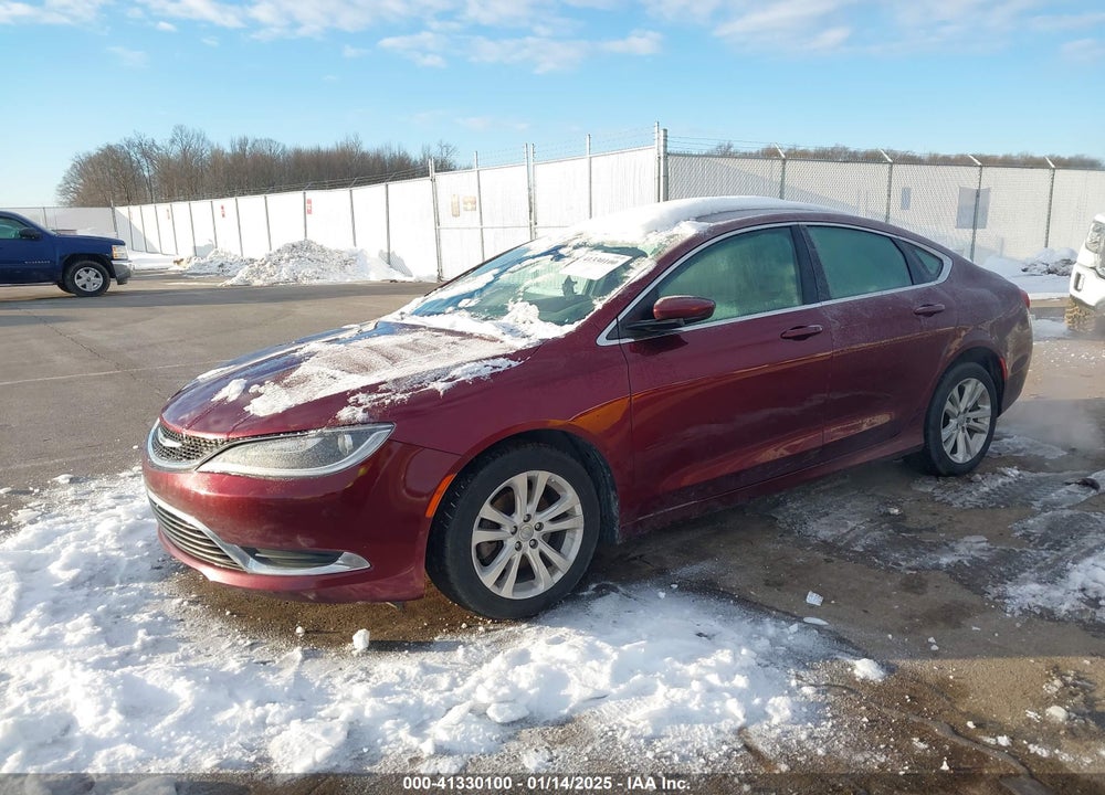 2016 CHRYSLER 200 VIN: 1C3CCCAB2GN158136