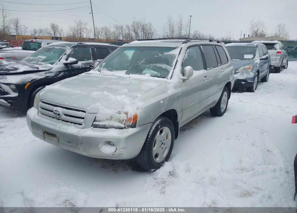 2005 TOYOTA HIGHLANDER LIMITED V6 VIN: JTEEP21A750124161