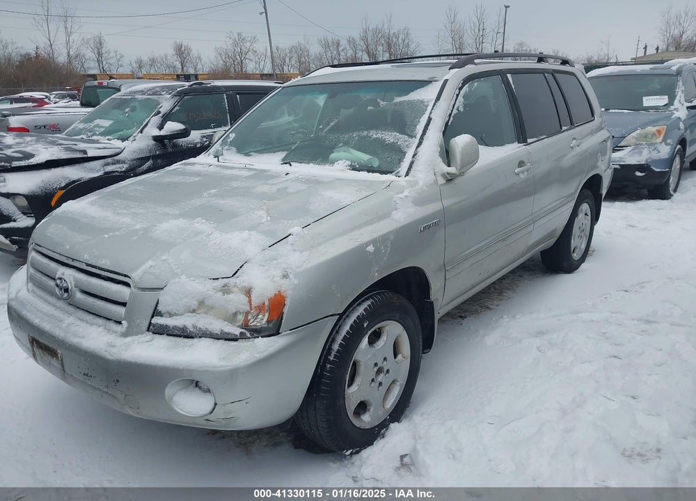 2005 TOYOTA HIGHLANDER LIMITED V6 VIN: JTEEP21A750124161
