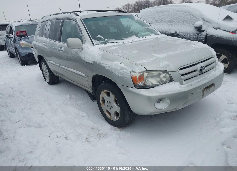 2005 TOYOTA HIGHLANDER LIMITED V6 VIN: JTEEP21A750124161