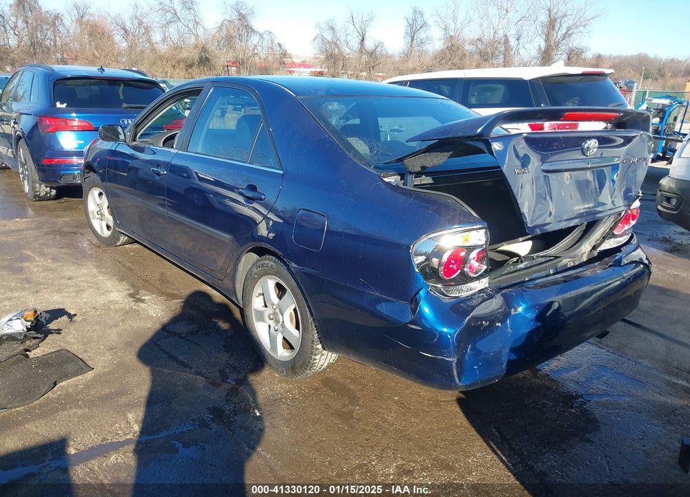 2005 TOYOTA CAMRY SE VIN: 4T1BE32K75U020400