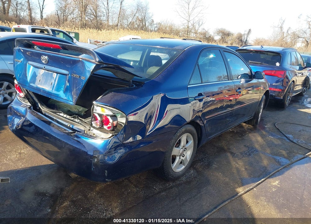 2005 TOYOTA CAMRY SE VIN: 4T1BE32K75U020400