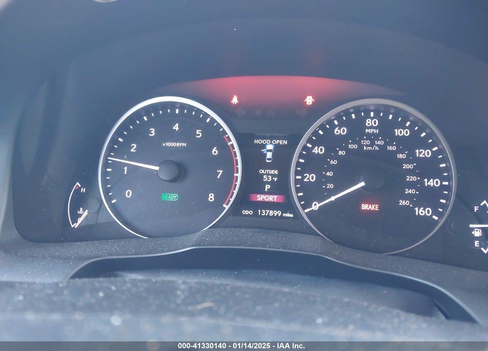 2013 LEXUS ES 300H VIN: JTHBW1GG5D2026098