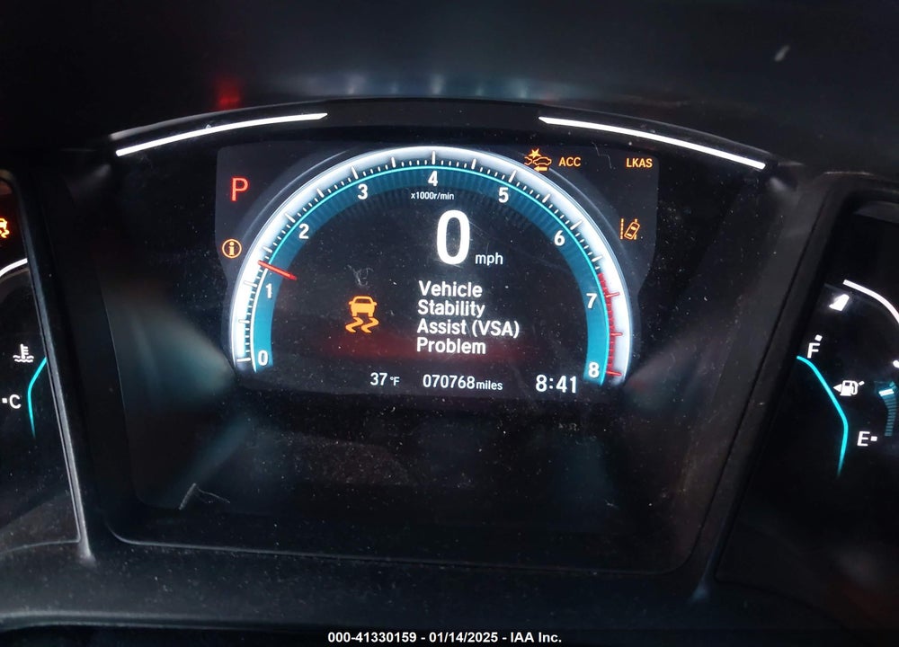 2020 HONDA CIVIC VIN: 2HGFC2F6XLH565995