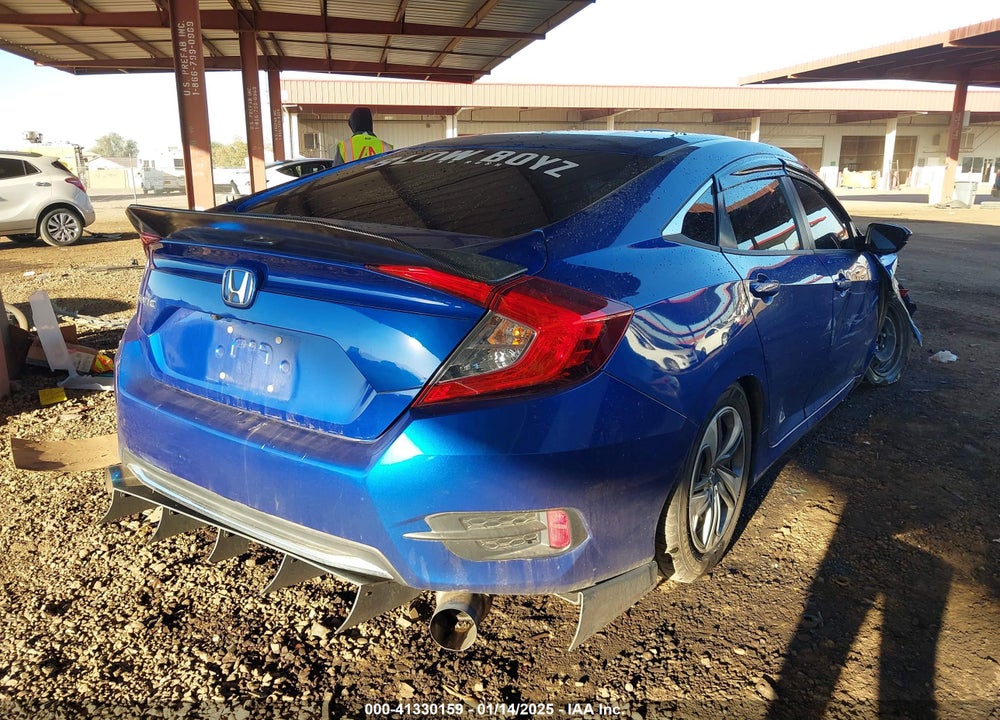 2020 HONDA CIVIC VIN: 2HGFC2F6XLH565995