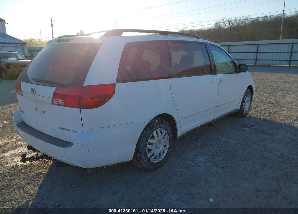 2004 TOYOTA SIENNA LE VIN: 5TDZA23C54S152364