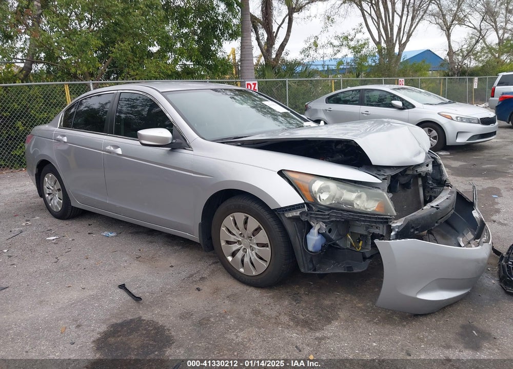 2010 HONDA ACCORD 2.4 LX VIN: 1HGCP2F31AA186683