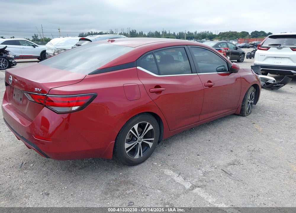 2022 NISSAN SENTRA SV XTRONIC CVT VIN: 3N1AB8CV0NY208965