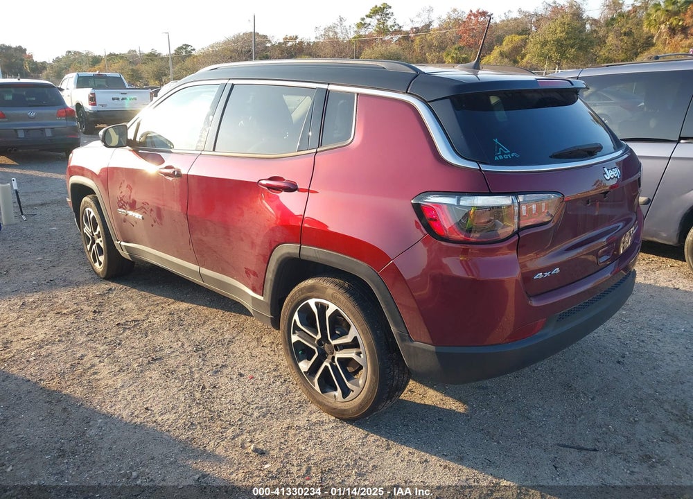 2022 JEEP COMPASS LIMITED 4X4 VIN: 3C4NJDCB6NT149742