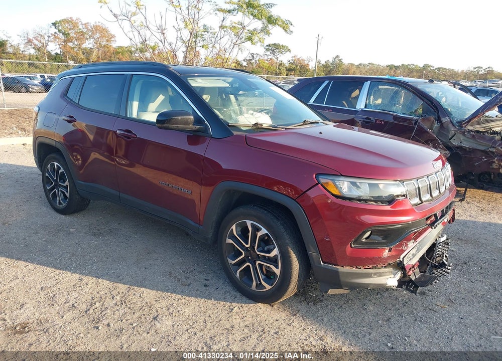 2022 JEEP COMPASS LIMITED 4X4 VIN: 3C4NJDCB6NT149742