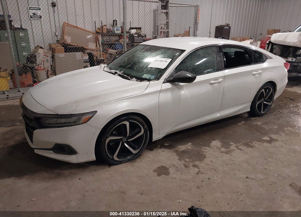 2021 HONDA ACCORD SPORT VIN: 1HGCV1F31MA126617