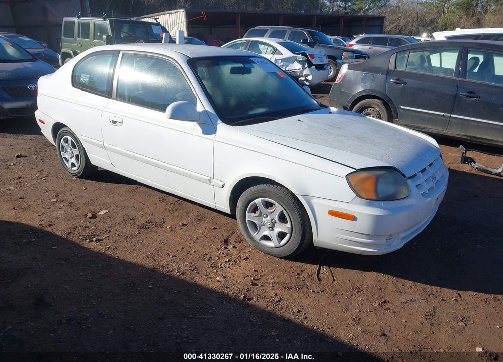 2005 HYUNDAI ACCENT GLS/GT VIN: KMHCG35C05U328267